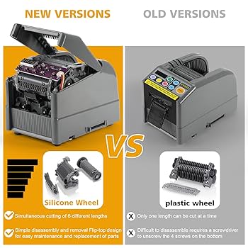 Amazon.co.jp: YUZSU 2025 電動テープカッター 、スマート自動